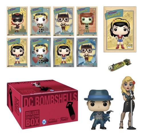 Funko Dc Bombshells Deluxe Collector Box Exclusive