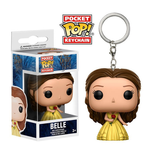 Bella Llavero Funko Pop La Bella Y La Bestia Disney