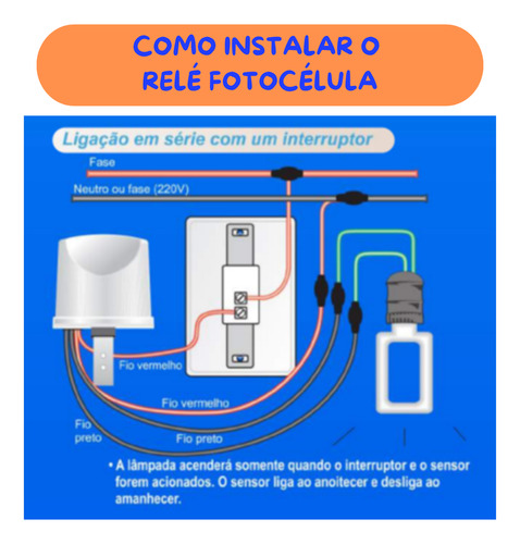 2 Refletores 100w Com Fotocélula Sensor Bivolt Acende Apaga