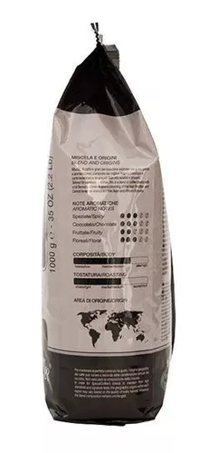 Café italiano SpecialCoffee Gran Crema en grano 1 kilo - Nos gusta el café  Chile ☕