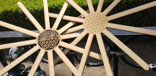 Estructuras Y Bases Para Mandalas En Mdf