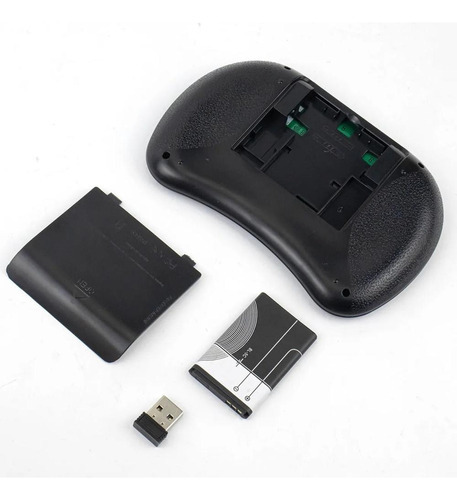 Mini Teclado Controle Sem Fio Iluminado Com Luz De Led