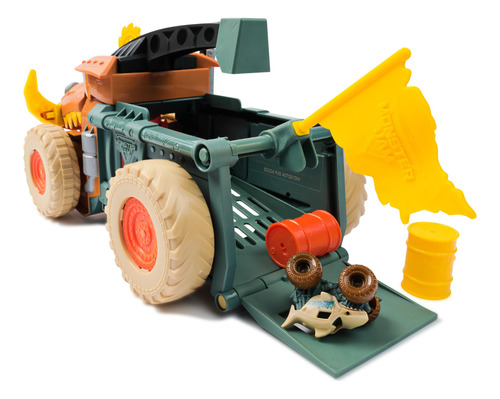 Camión Toy Monster Jam Mini Jam Megalodon Mad Hog Chomper
