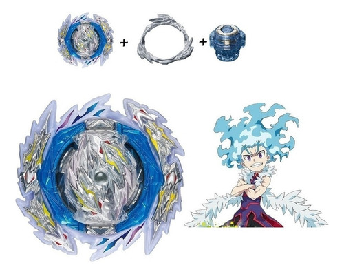Beyblade Dynamite Battle Guilty Longinus B189 Sin Lanzador