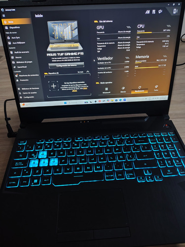 Laptop Gamer Asus Tuf F15 Fx506h Nvidia Geforce Rtx Negro (Usado)