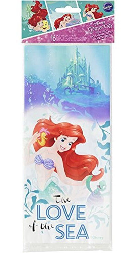 Wilton Disney Princess Little Mermaid Ariel 16 Bolsas De Gol