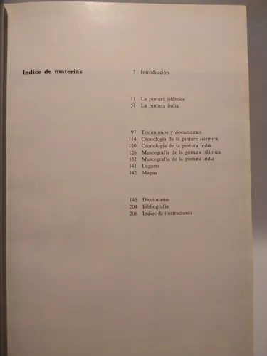 Pintura Islamica E India J J Leveque N Menant Aguilar (Usado)