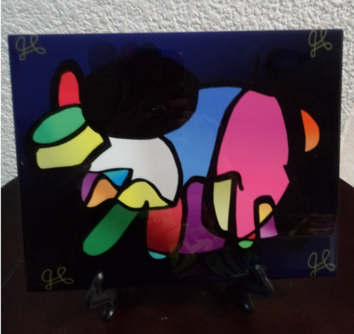 Mosaico Cisnearte Defendiendo A Mi Protector , 20 X 25 Cm
