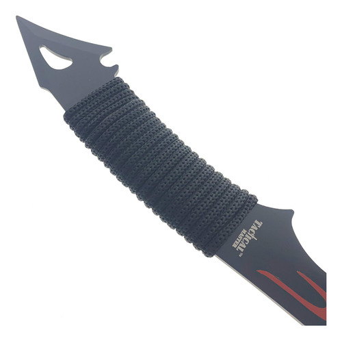 Machete Fantasy Flame Para Camping Y Corte De Ramas