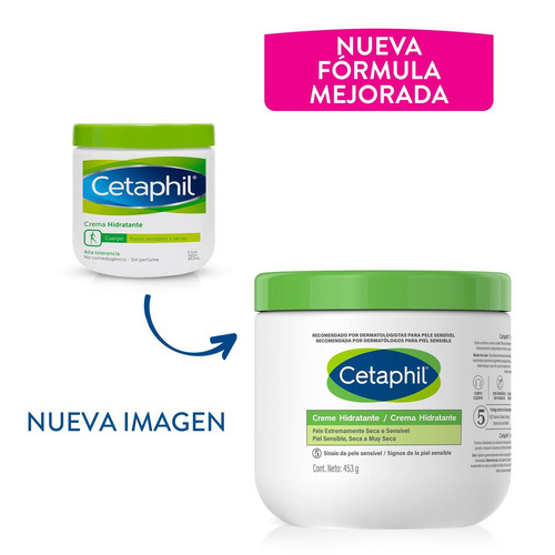 Crema Hidratante Corporal Cetaphil En Pote 453g