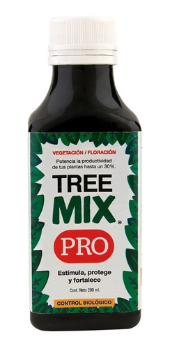 Imagen 1 de 5 de Fertilizante Tree Mix Pro Bioestimulante Crecimiento 200 Ml