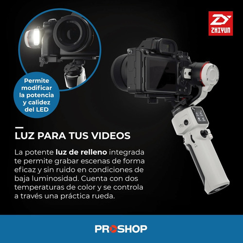 Estabilizador Gimbal Zhiyun Crane M3 Pro Camara Celular