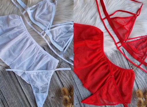 Conj Celi 3 Piezas Bralet/hilo/pollera Pack X12 (art 1006) Varios Tul 85 Al 100