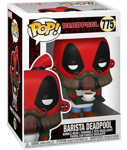 Funko Pop! - Deadpool Coffe Barista #775 (en D3 Gamers)