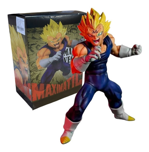 Figura De Acción Dragon Ball Z Majin Vegeta 19 Cm Anime