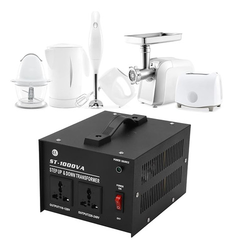 Transformador De Voltaje 110v - 220v (1000 Watts)