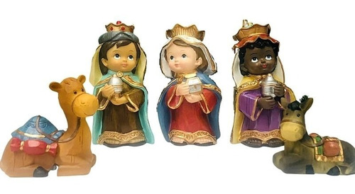 Imagen 10 de 10 de Nacimiento Navideño 12 Pzas, Decoración Navideña, Chico,lbp