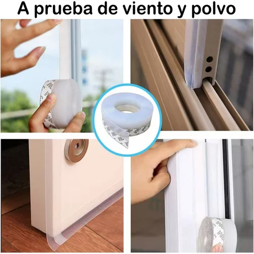 Tira Adhesiva Burlete Para Sellar Puertas Y Ventanas 1 Metro