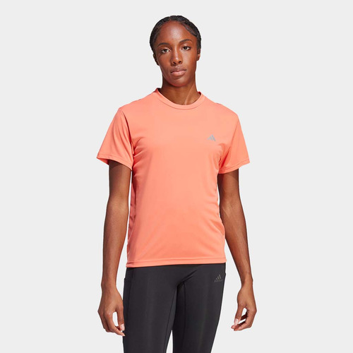 Polo Mujer adidas Hz0109 (s-l) Run It Tee Coral