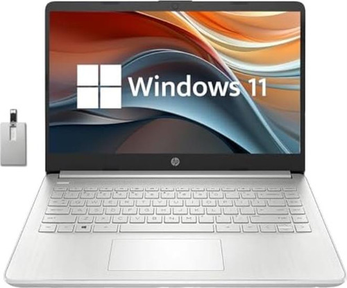 Laptop Liviana Hp 14 Fhd Tipo Ips, Amd Ryzen U, 16 Gb De Ram