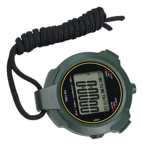 Cronómetro Digital Temporizador Fecha Reloj Electrónico
