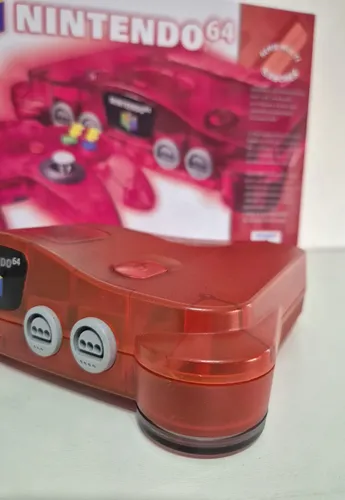 Console Nintendo 64 Sabores Cereja N64 Com Caixa Mdf | MercadoLivre