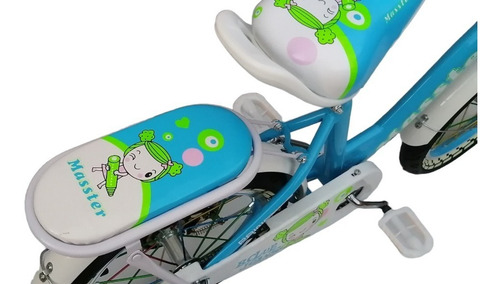Imagen 4 de 6 de Bicicleta Para Niñas Aro 16 Bmx Campera