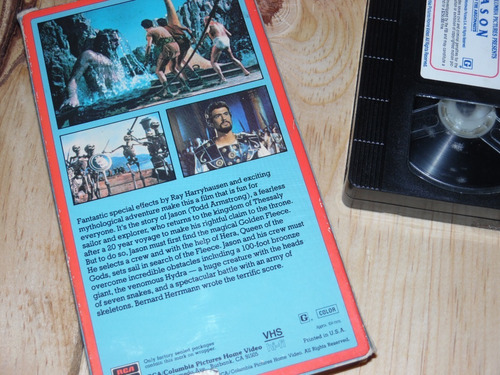 Película Formato Vhs Jason Y Los Argonautas Columbia (Usado)