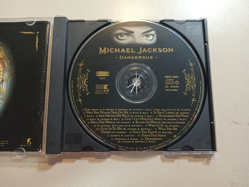 Michael Jackson / Dangerous / Made In Us W10 Estándar (Usado)