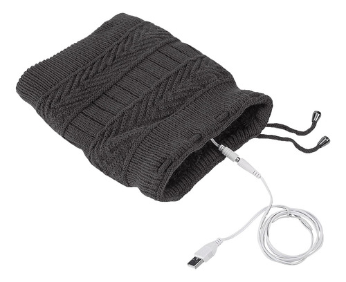 Gorro Eléctrico Con Calefacción Purfun Modelo 2 En 1 Inviern Color