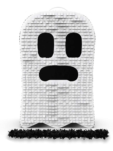 Get A Pinata Ghost - Pinata De Halloween Con Palo, 17.1 X 10