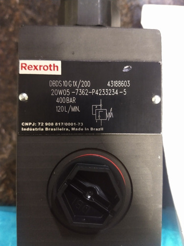 5 Válvulas Regula Limitadora Pressão Rexroth Dbds10g1x/200