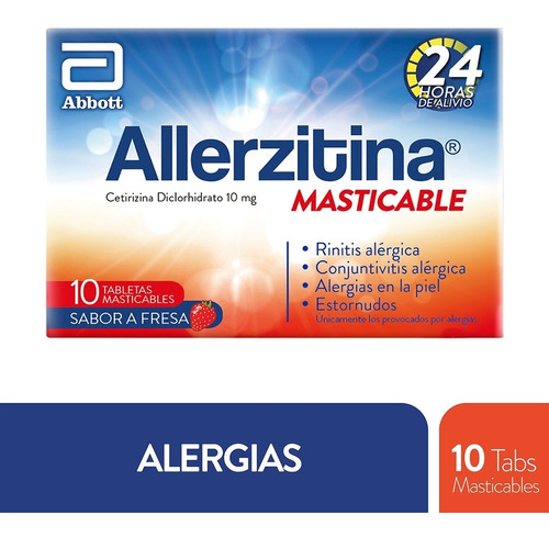 Allerzitina Masticable X 10 - g a $292