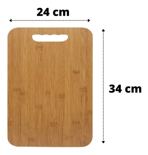 Imagen 2 de 7 de Tabla Para Picar Y Cortar De Madera Reforzada