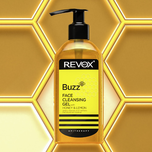 Revox B77 Buzz Gel Limpiador Facial Con Miel Y Limon 180ml