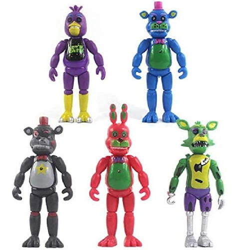 Juego De 5 Piezas Con Figuras De Acción De Freddys