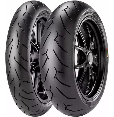 Kit Cubiertas Pirelli Diablo Rosso 2 Kawasaki Zx7 750(91-92)