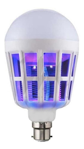 Lámpara Led Mata Mosquitos 2 En 1 Insectos 15w