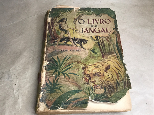 O Livro Da Jangal Companhia Editora Nacional Mogli Tarzan  Monteiro Lobato Antigo Usado 1964