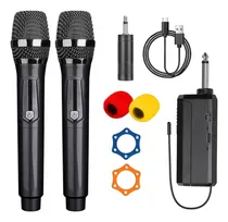Comprar Micrófono Inalámbrico Profesional Karaoke Kit 2pcs