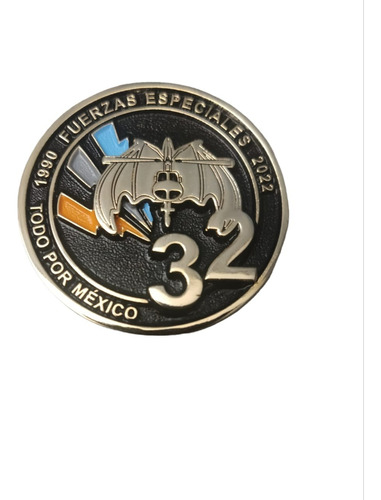 Medalla D Colección 32 Aniversario Fuerzas Especiales Sdn Mx