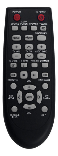 Reemplazo Remoto Ah59-02547b Para Barra De Sonido Ah68-02644