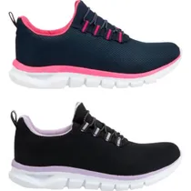 Comprar Kit Tenis Confort Slip On Mujer Shosh Sport Multicolor