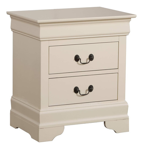 Glory Furniture Louis Phillipe , Beige Mesita De Noche, 24  