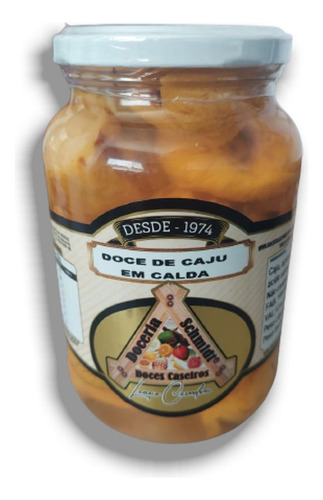 Kit Caipirinha De Caju Com Cachaça E Caju Em Calda Schmidt