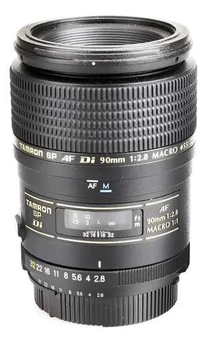 Objetiva Tamron Af 90mm F2.8 Macro Sp Di (nikon F) | MercadoLivre