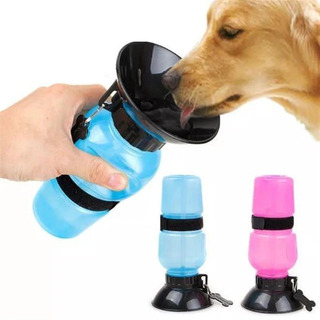 dispensador de agua para cachorros,perros y gatos,botella sin BPA a prueba de fugas 350 ml portátil con silbato para perros botella de agua para mascotas Unaibber Botella plegable para perros 