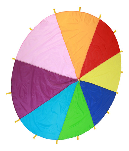 Juego De Paracaídas Para Niños, Multicolor, Arcoíris, Para N