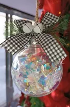 Comprar Pack  Chirimbolos Adornos Arbol Navidad Transparente  