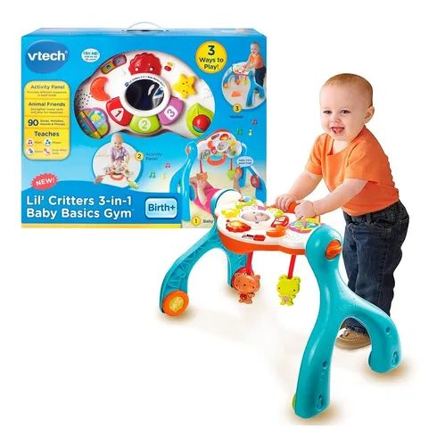 Gimnasio 4 En 1 Para Bebes Did ctico Con Luz Y Sonido V tech